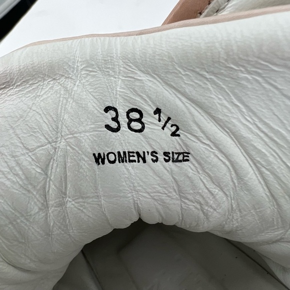 Hogan Rebel Natural 90MM Calfskin Wedge Sneakers 38 1/2 Women's - Picture 4 of 13